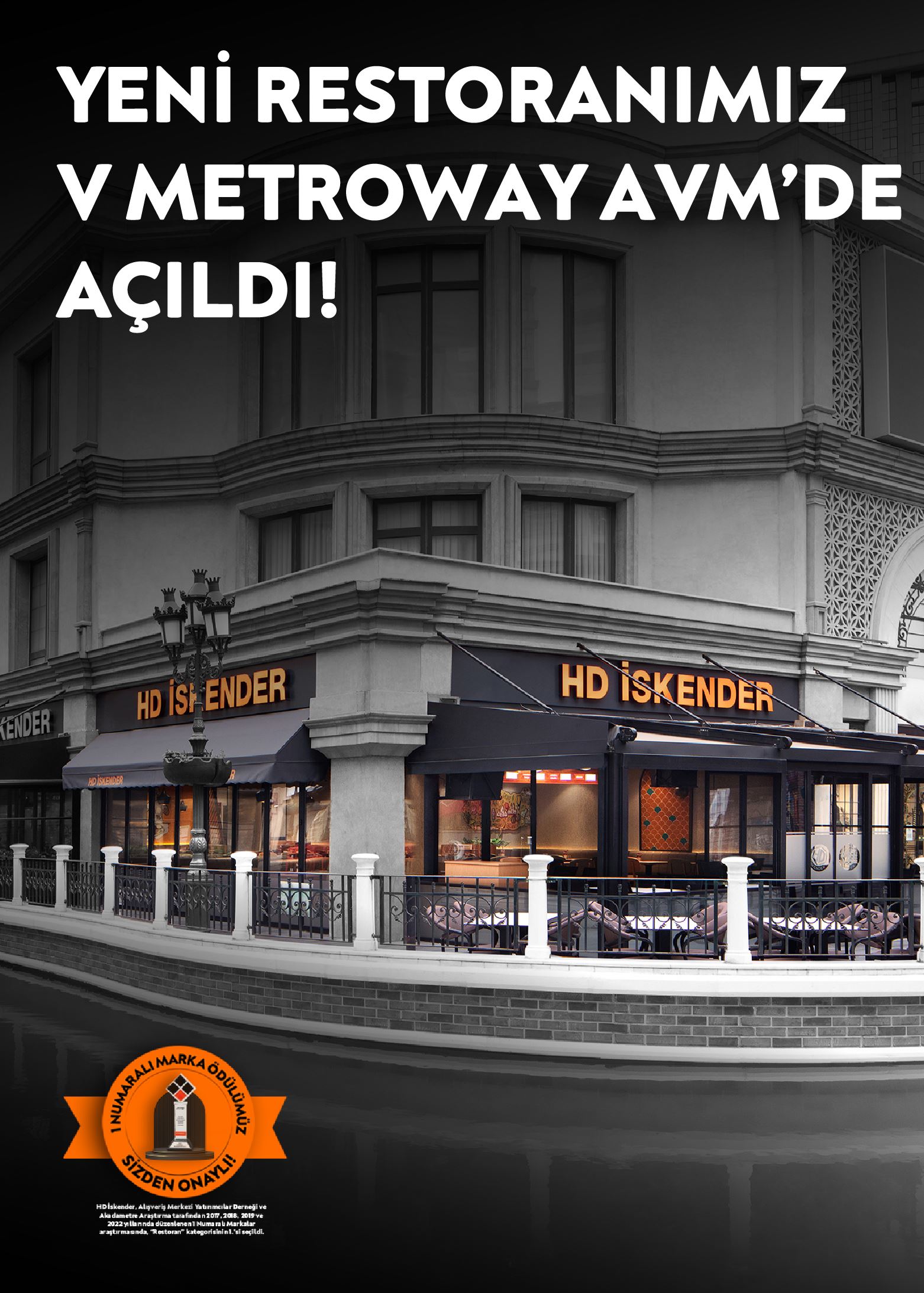 Yeni Restoranımız V Metroway AVM' de Açıldı!